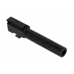 Faxon Firearms Flame Fluted Barrel for Glock 19 Nitride