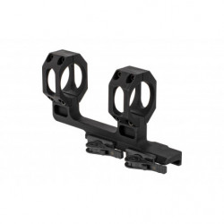 American Defense Recon High Quick Detach 34mm Titanium Lever Scope Mount Black