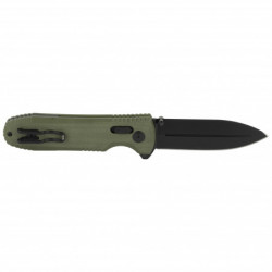 SOG Pentagon XR Folding Knife Black Blade 3.6" OD Green Handle