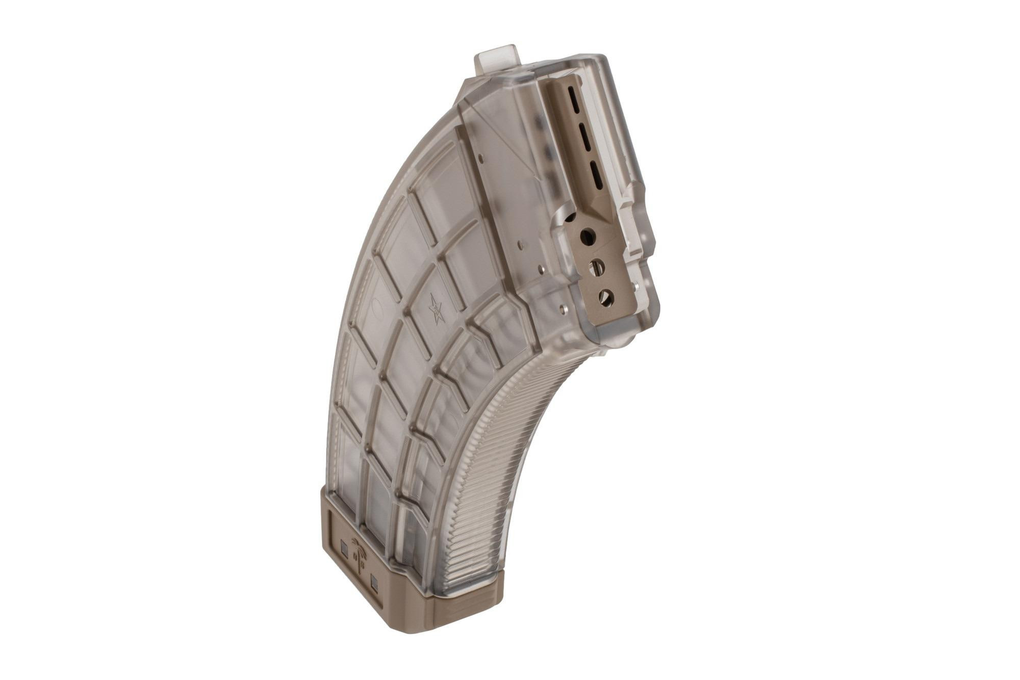 US Palm 30 Round AK-47 Magazine Polycarb FDE