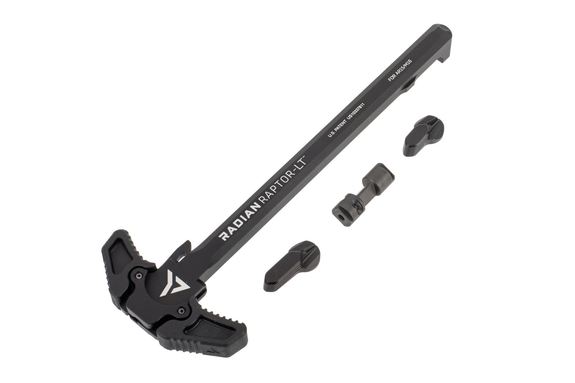 Radian Raptor LT Charging Handle Talon Safety Selector Combo Black