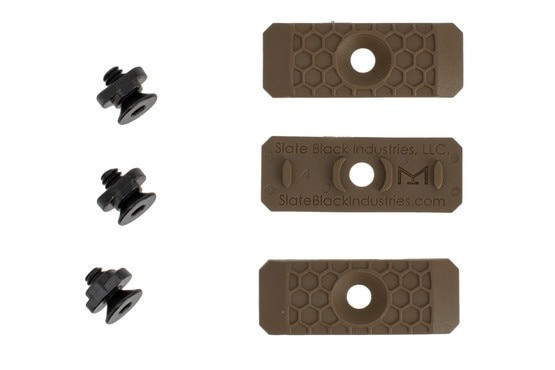 Slate Black Industries 1-Slot M-LOK Slate Panels FDE