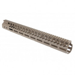 Guntec USA 16.5" .308 Ultra Lightweight Handguard DPMS Low M-LOK Flat Dark Earth