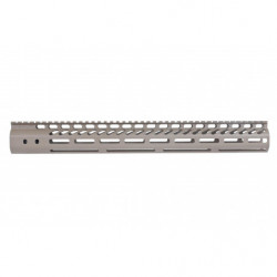 Guntec USA 16.5" .308 Ultra Lightweight Handguard DPMS Low M-LOK Flat Dark Earth