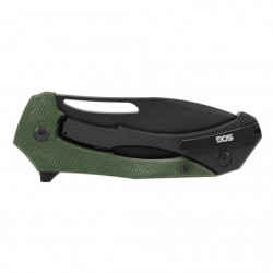 SOG Bulwark FL Folding Knife Black Blade