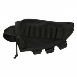 Evolution Tactical Rifle Cheek Rest Ammunition Carrier Black