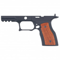 Sharps Grip Module for Springfield Echelon Black w/Brazilian Cherry Grip Panels