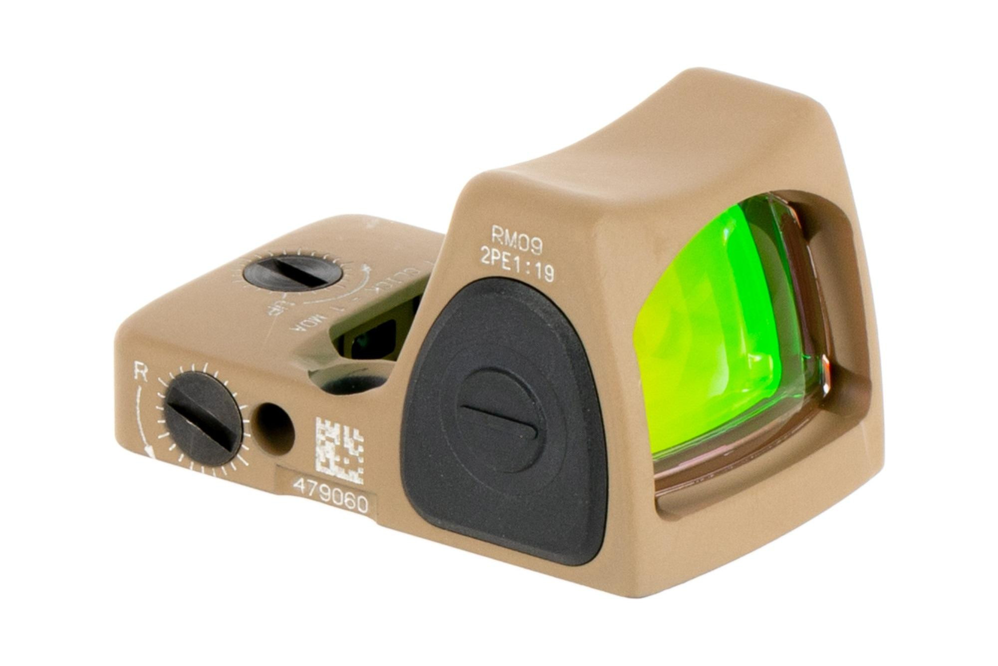 Trijicon RMR Type 2 Adjustable LED Reflex Sight 1 MOA FDE