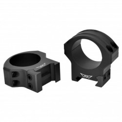 Warne HyperLite Rings 30mm Medium Black