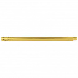 True Rimfire Barrel 16" Fluted Bull Profile Threaded Ruger 10/22 Titanium Nitride Gold