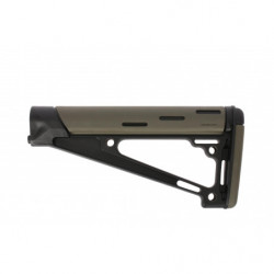 Hogue AR-15 OverMolded Fixed Buttstock Fits A2 Buffer Tube OD Green