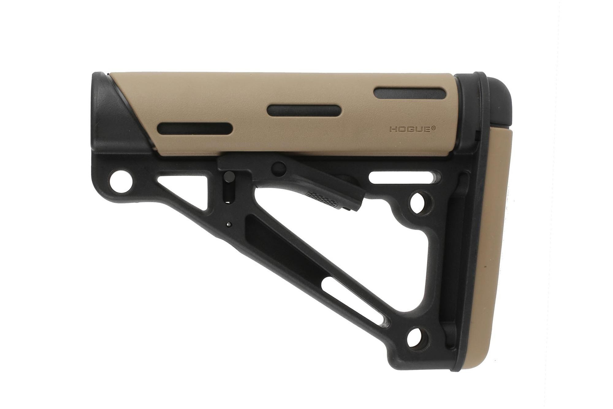 Hogue Mil-Spec OverMolded Collapsible AR15 Buttstock Flat Dark Earth