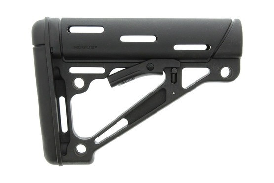 Hogue OverMolded Collapsible Buttstock Commercial Spec Black