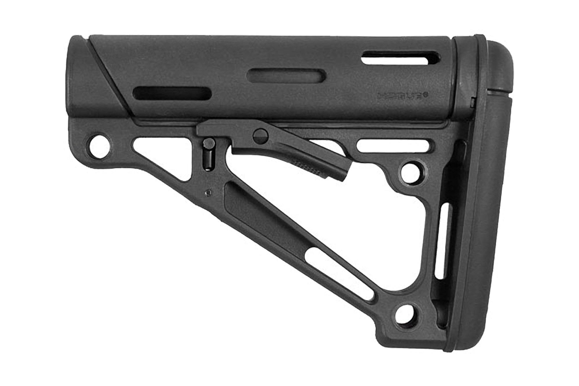 Hogue Mil-Spec OverMolded Collapsible Buttstock Black