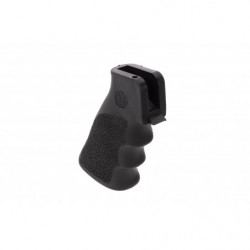 Hogue AR-15 OverMolded Pistol Grip Finger Grooves Black