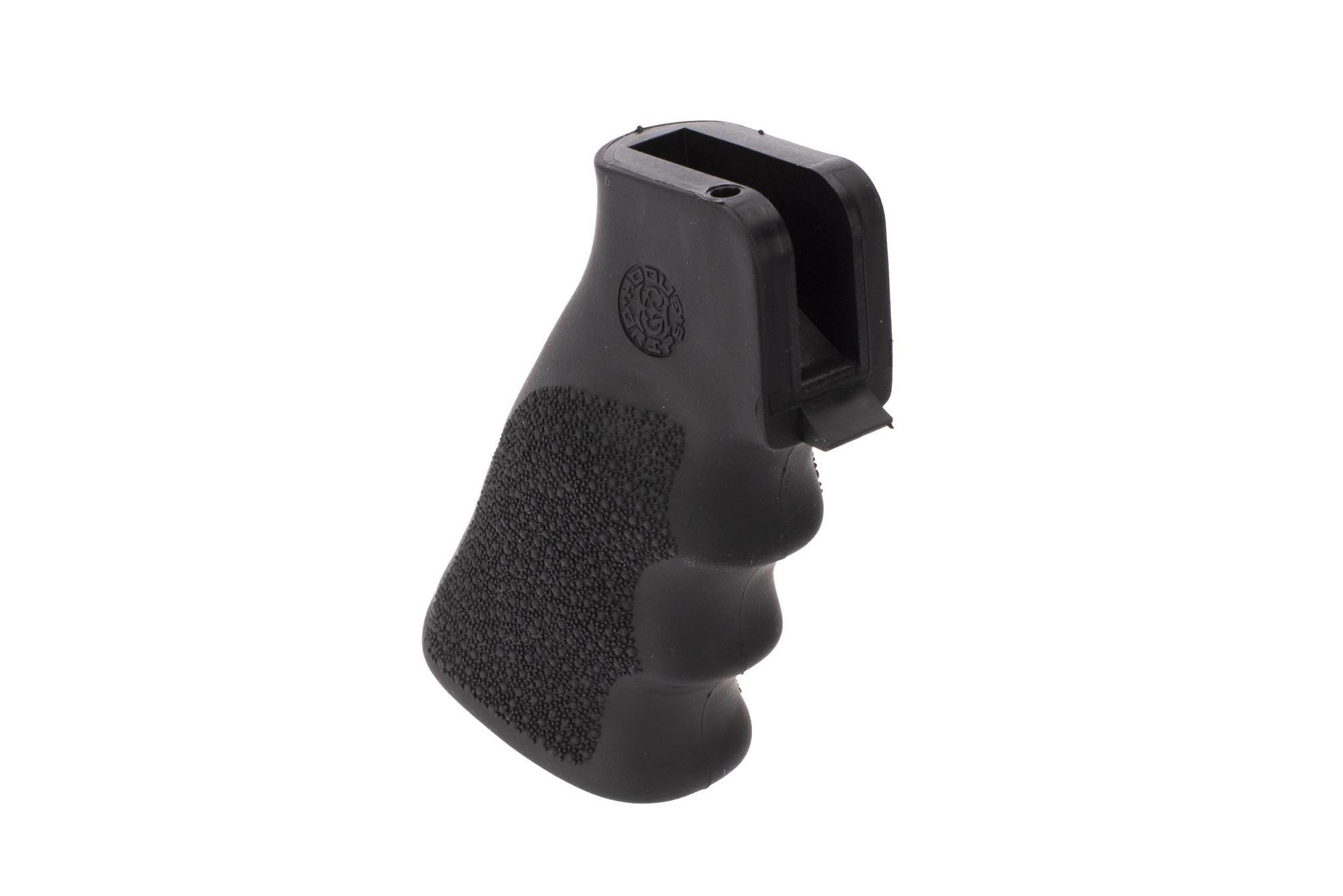 Hogue AR-15 OverMolded Pistol Grip Finger Grooves Black