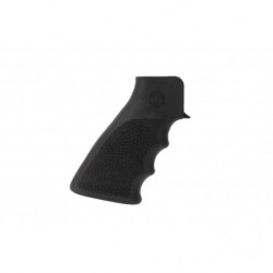 Hogue AR-15 OverMolded Pistol Grip Finger Grooves Black