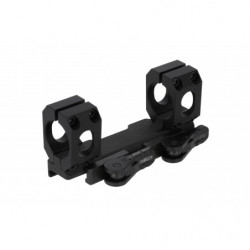 American Defense Recon Straight Low Quick Detach 1" Scope Mount Black