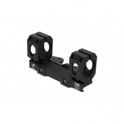 American Defense Recon Straight Low Quick Detach 1" Scope Mount Black