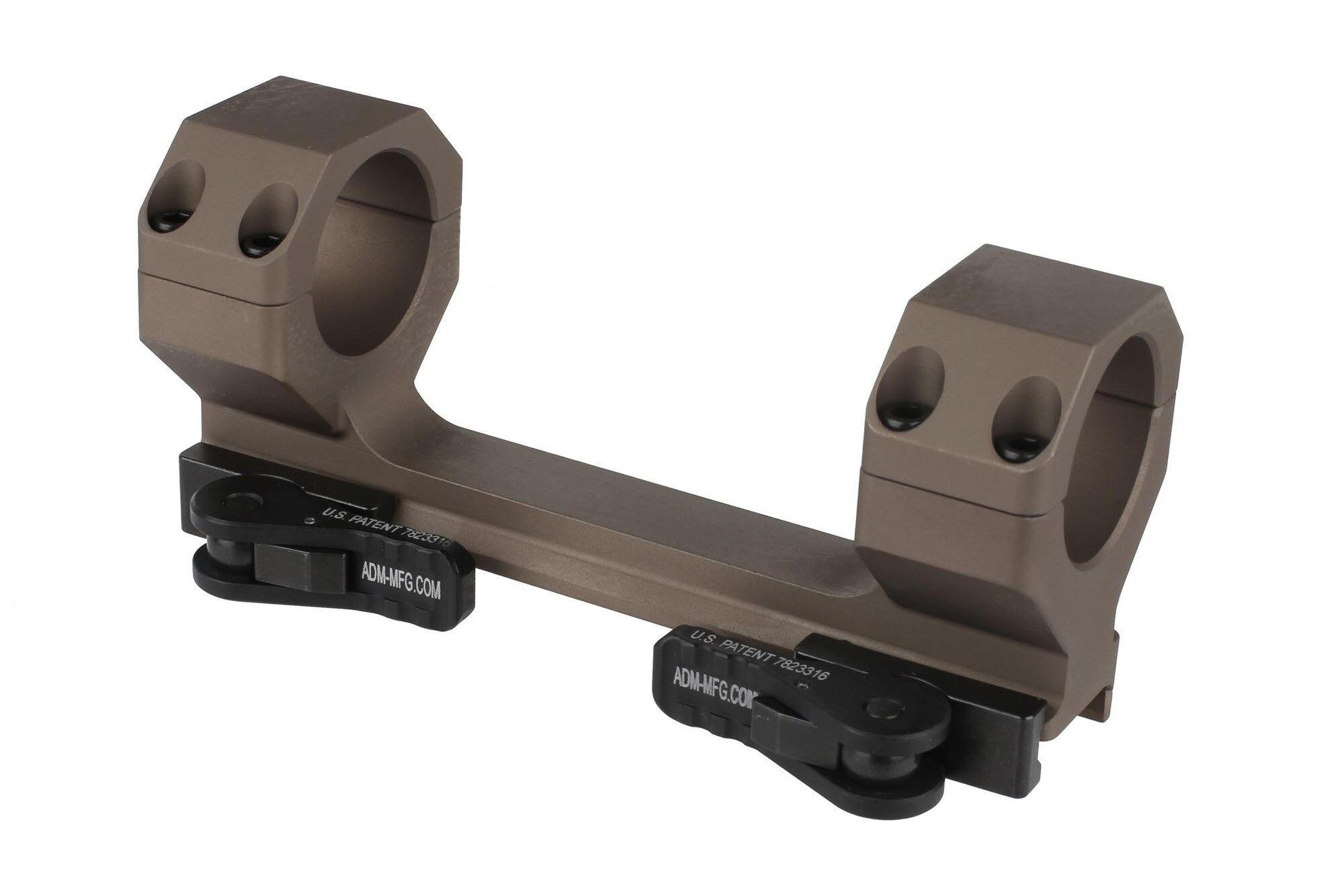 American Defense Delta Quick Detach 30mm Scope Mount Flat Dark Earth