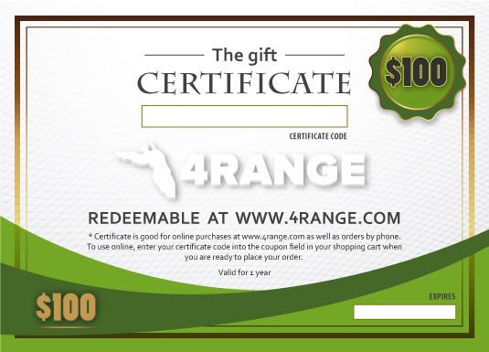 $100 Gift Certificate