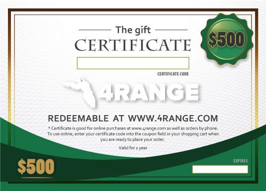 $500 Gift Certificate