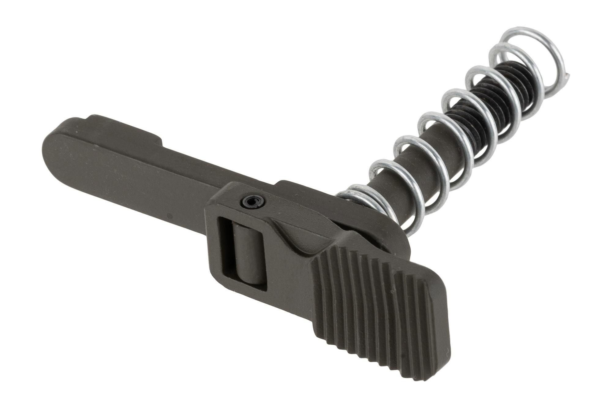 Forward Controls Design Ambidextrous AR-15 Magazine Release Extended Serrated Lever ODG