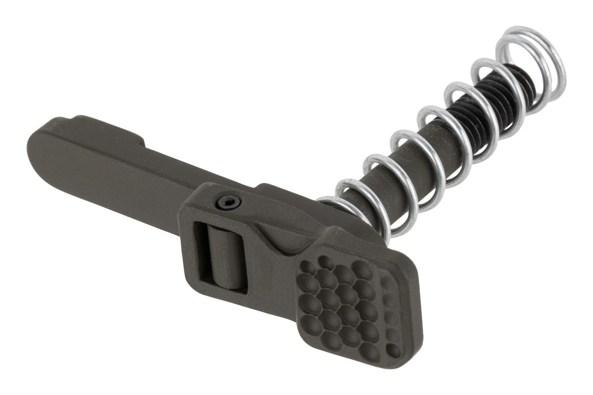 Forward Controls Design Ambidextrous AR-15 Magazine Release Dimpled Lever ODG