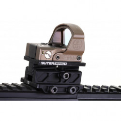 OuterImpact Adjustable Modular Red Dot Mount – Optics Mount Base Plate