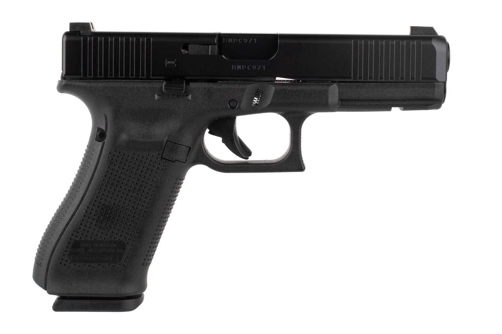 Glock Blue Label G22 Gen5 .40S&W Pistol Night Sights Black