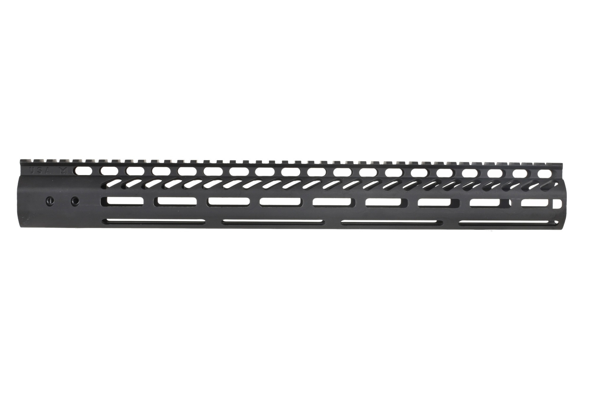 Guntec USA Ultra Lightweight M-LOK Free Float .308 Handguard Black 16.5"