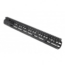 Guntec USA Ultra Lightweight M-LOK Free Float .308 Handguard Black 16.5"