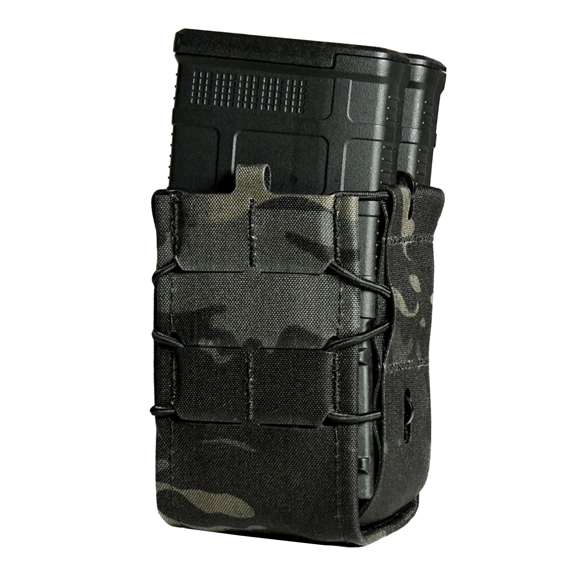 HSG X2R TACO Gen2 Double Magazine Pouch AR-10 MultiCam Black