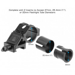 UTG Picatinny Offset Ring Mount