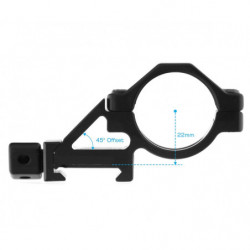 UTG Picatinny Offset Ring Mount