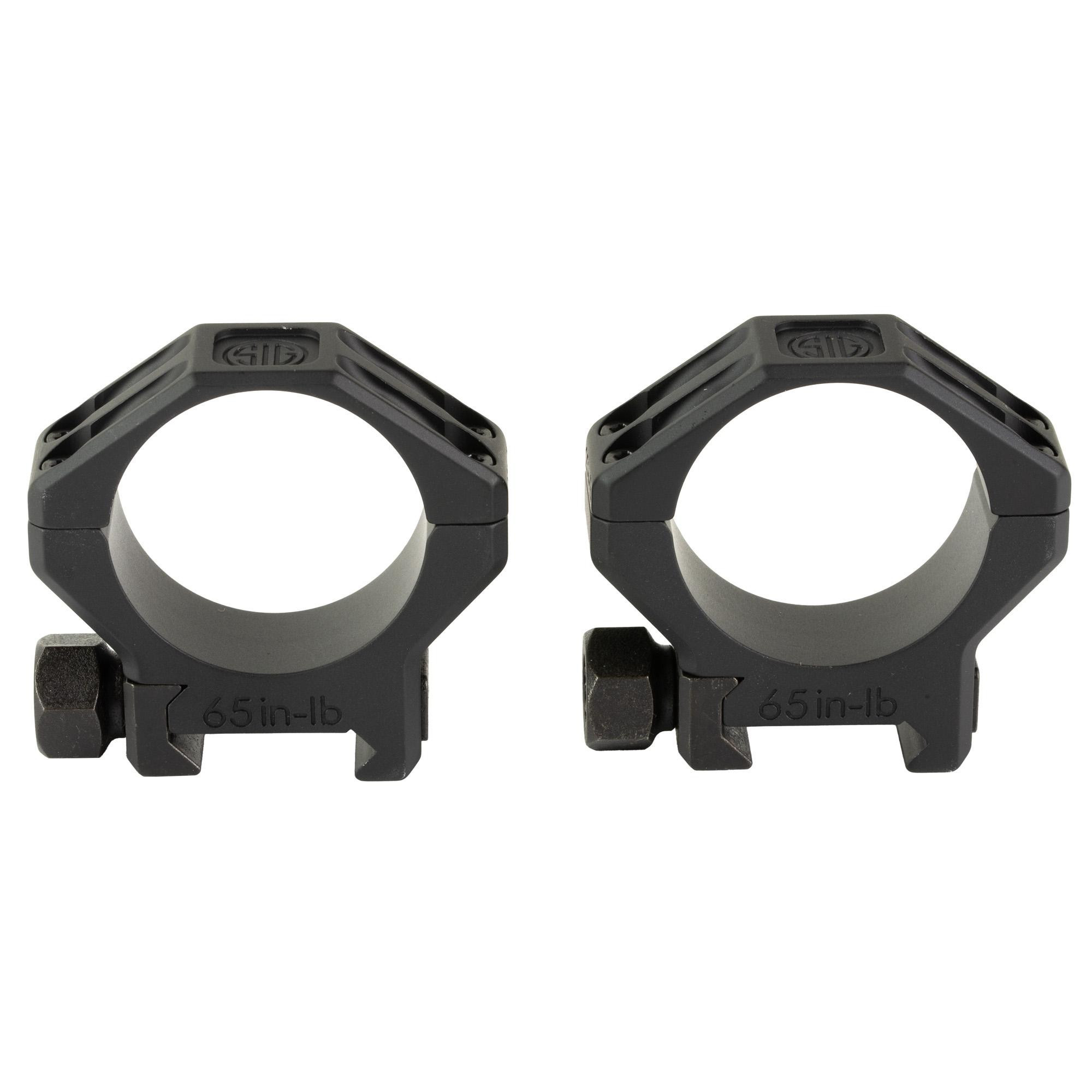 SIG Alpha6 Scope Ring Set 34mm Medium Black