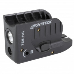 Nightstick Subcompact Tactical Weapon-Mounted Light w/Green Laser