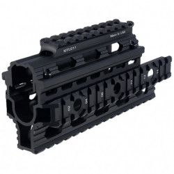 UTG PRO Quad Rail Handguard Black