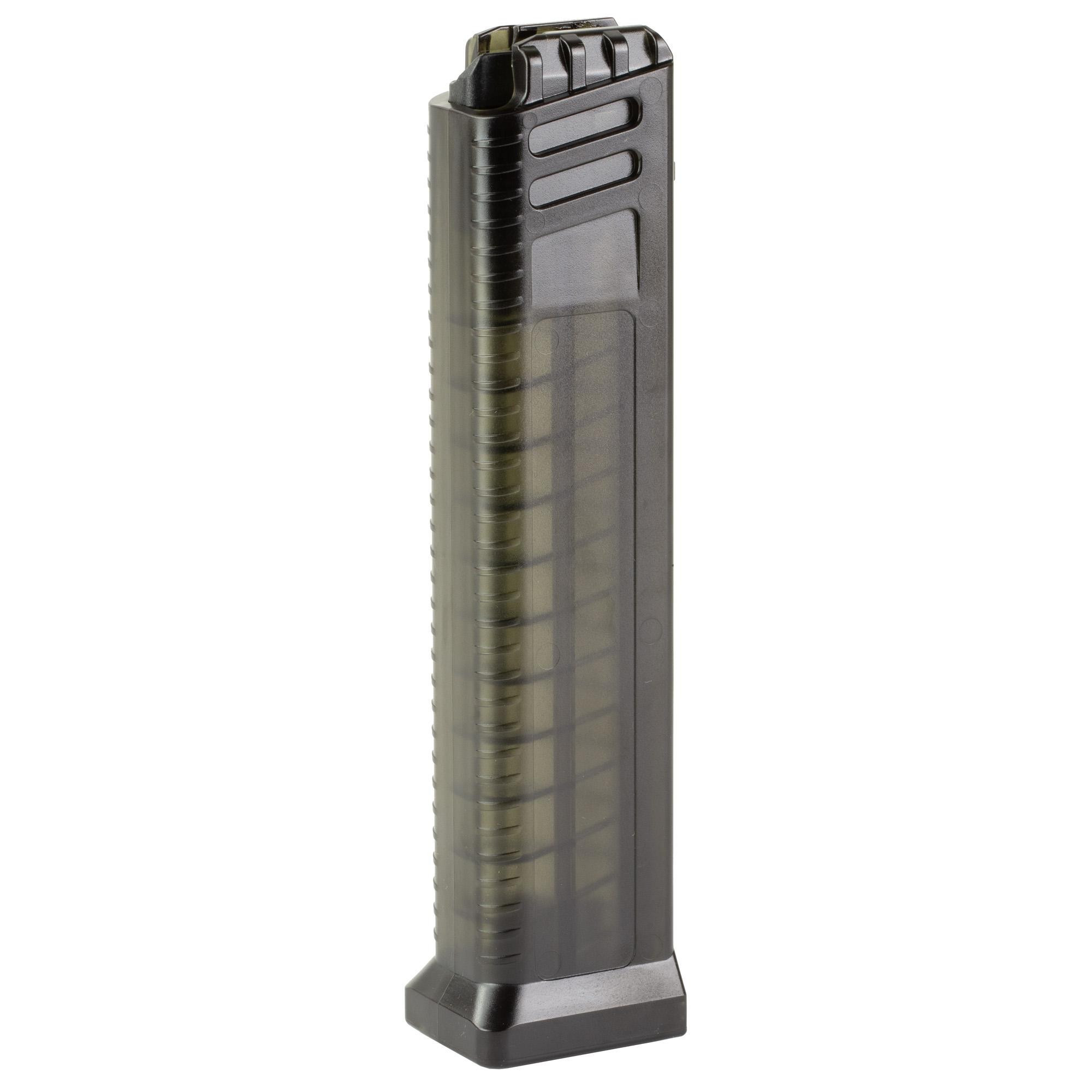 Magazine SP10A3 Grand Power Stribog 10mm 20Rd Translucent Clear