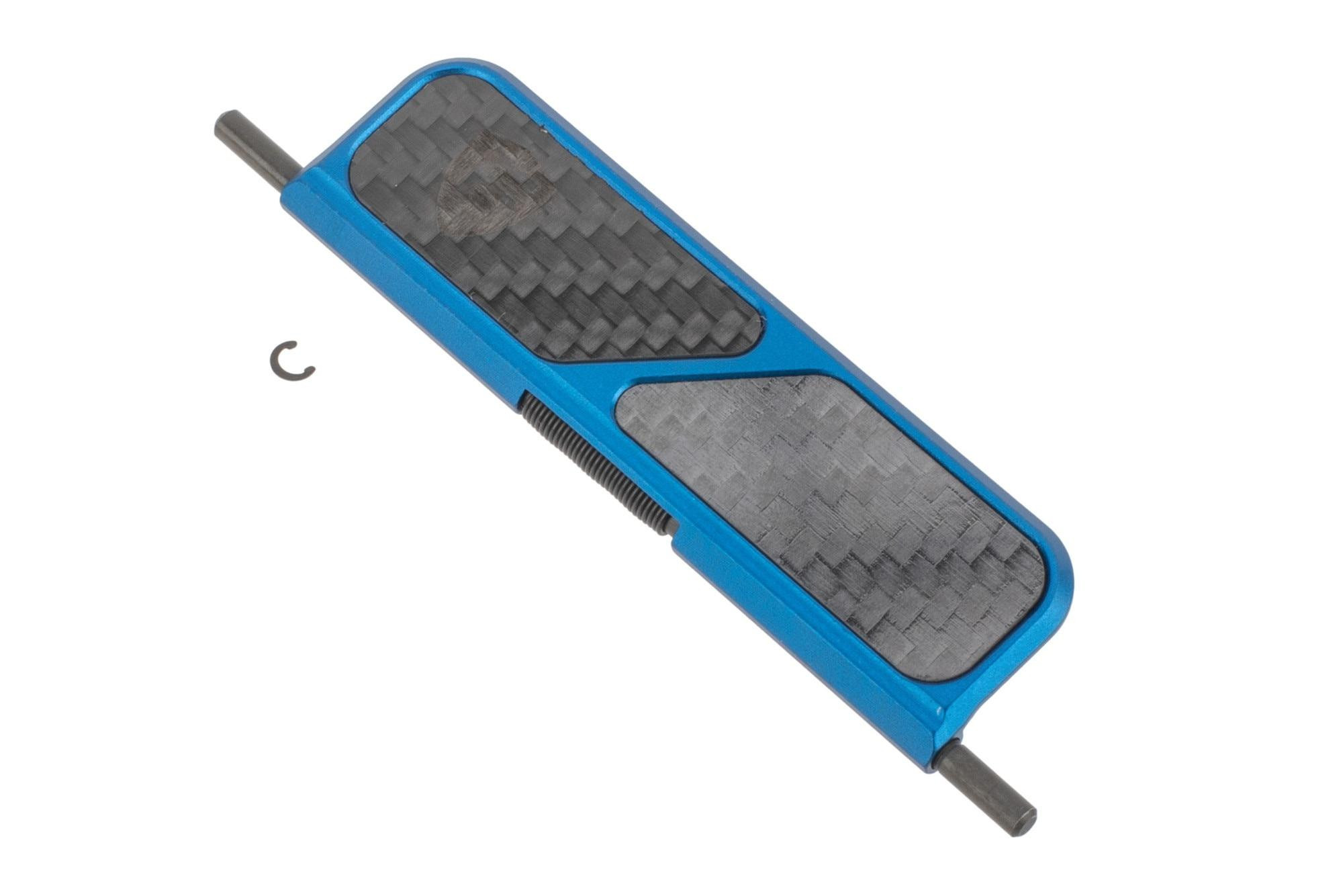 Fortis Billet Dust Cover Carbon Fiber Blue