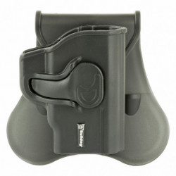 Bulldog Rapid Release RH Holster w/Paddle