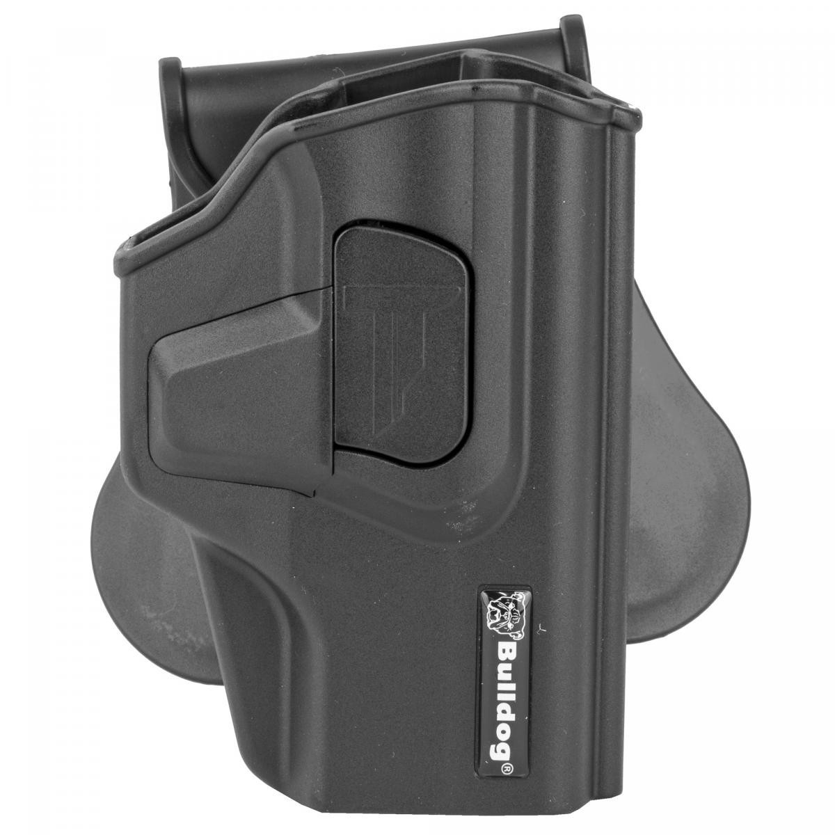 Bulldog Rapid Release RH Holster w/Paddle