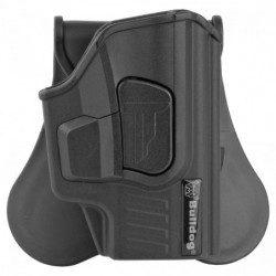 Bulldog Rapid Release RH Holster w/Paddle