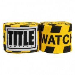 Title Boxing Print Hand Wraps 180"