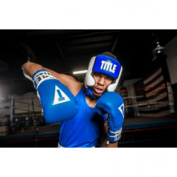 Title Aerovent Elite USA Boxing Competition Headgear w/Cheeks