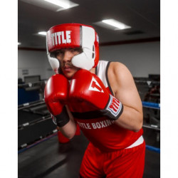 Title Aerovent Elite USA Boxing Competition Headgear w/Cheeks