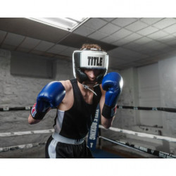 Title Aerovent Elite USA Boxing Competition Headgear w/Cheeks