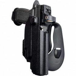 Black Scorpion OWB Kydex Paddle Holster w/Flashlight