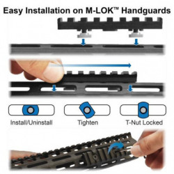 UTG PRO M-LOK Rail Section